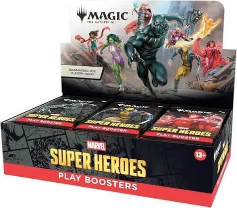 Magic the Gathering Marvel Super Heroes Play Booster Box