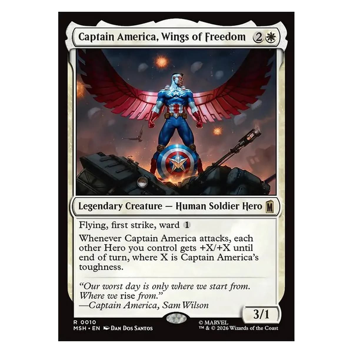 Captain America, Wings of Freedom