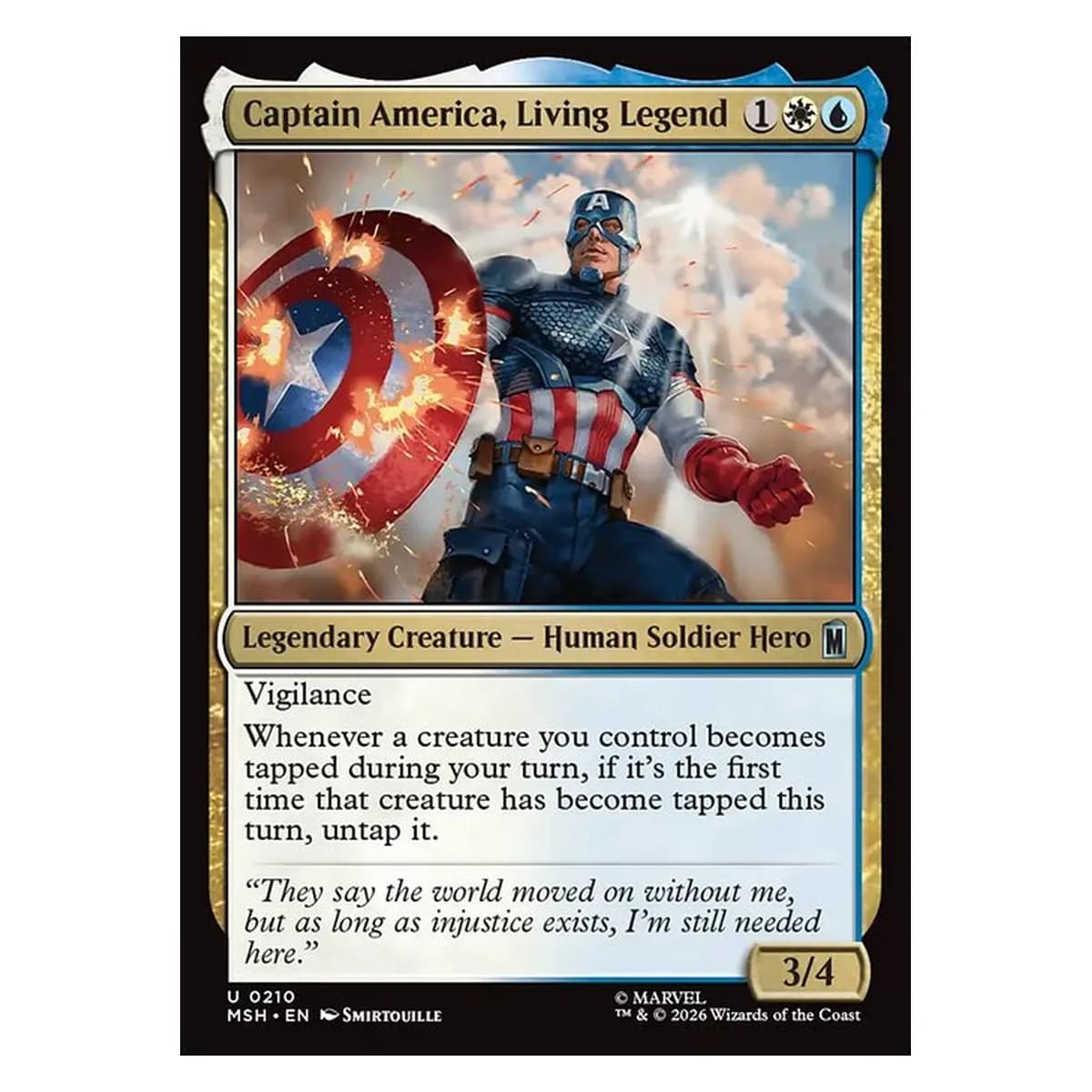 Captain America, Living Legend