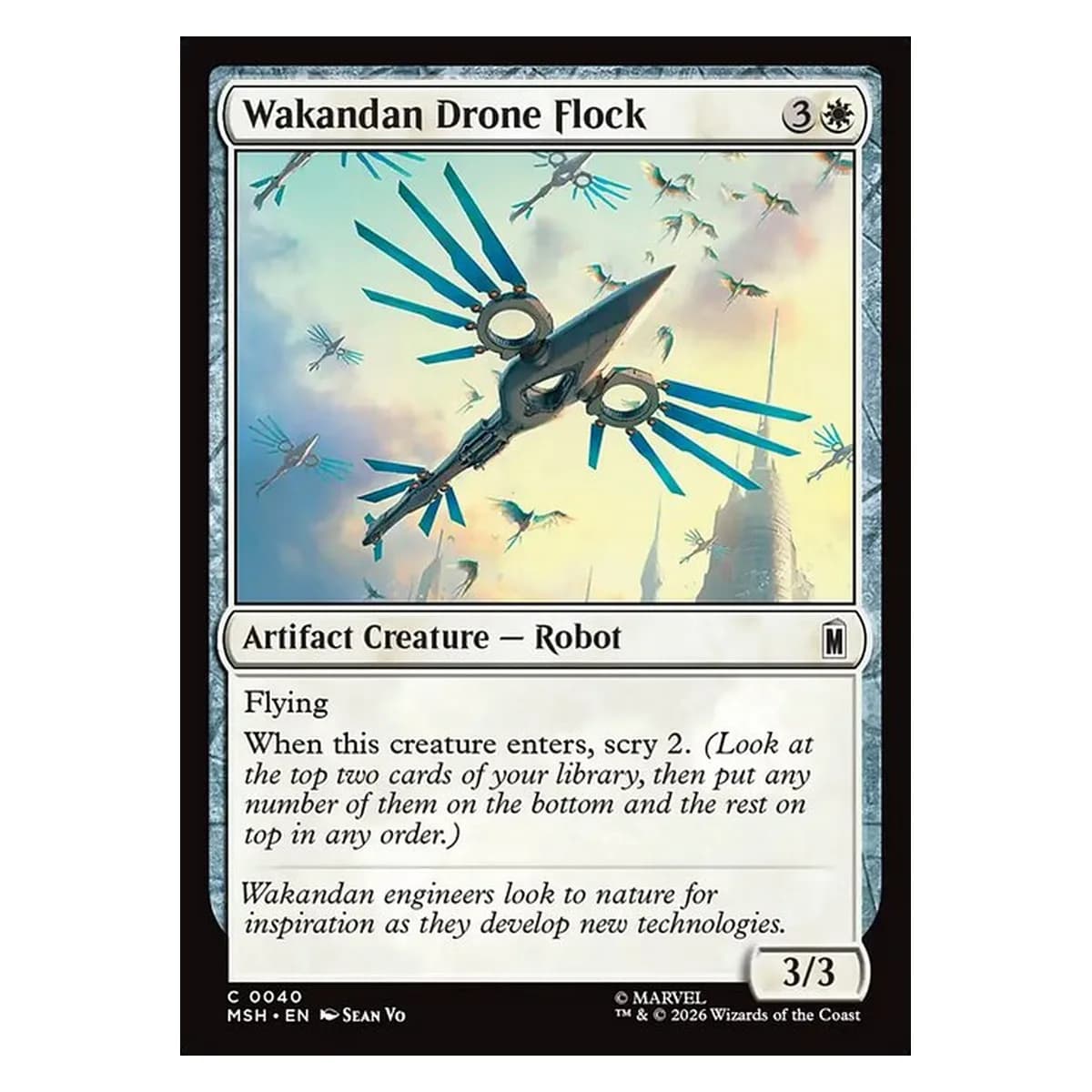 Wakandan Drone Flock