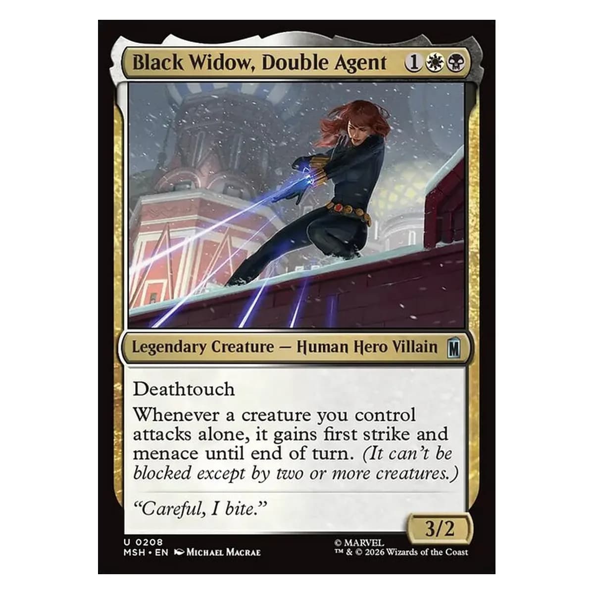 Black Widow, Double Agent