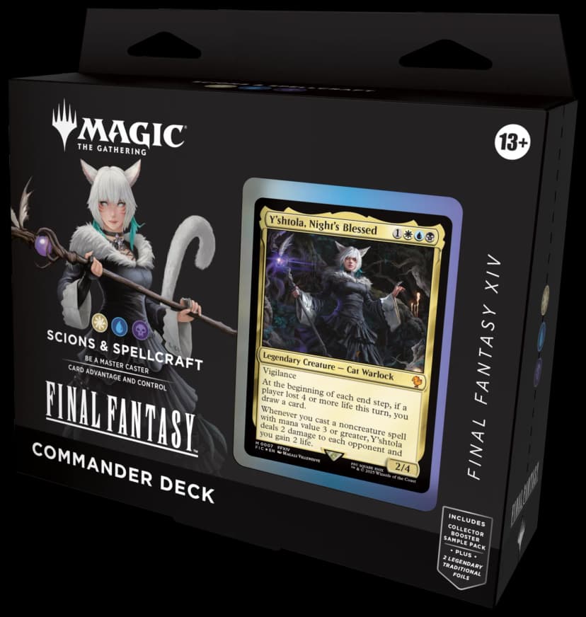 Magic the Gathering Final Fantasy Commander Deck Scions & Spellcraft