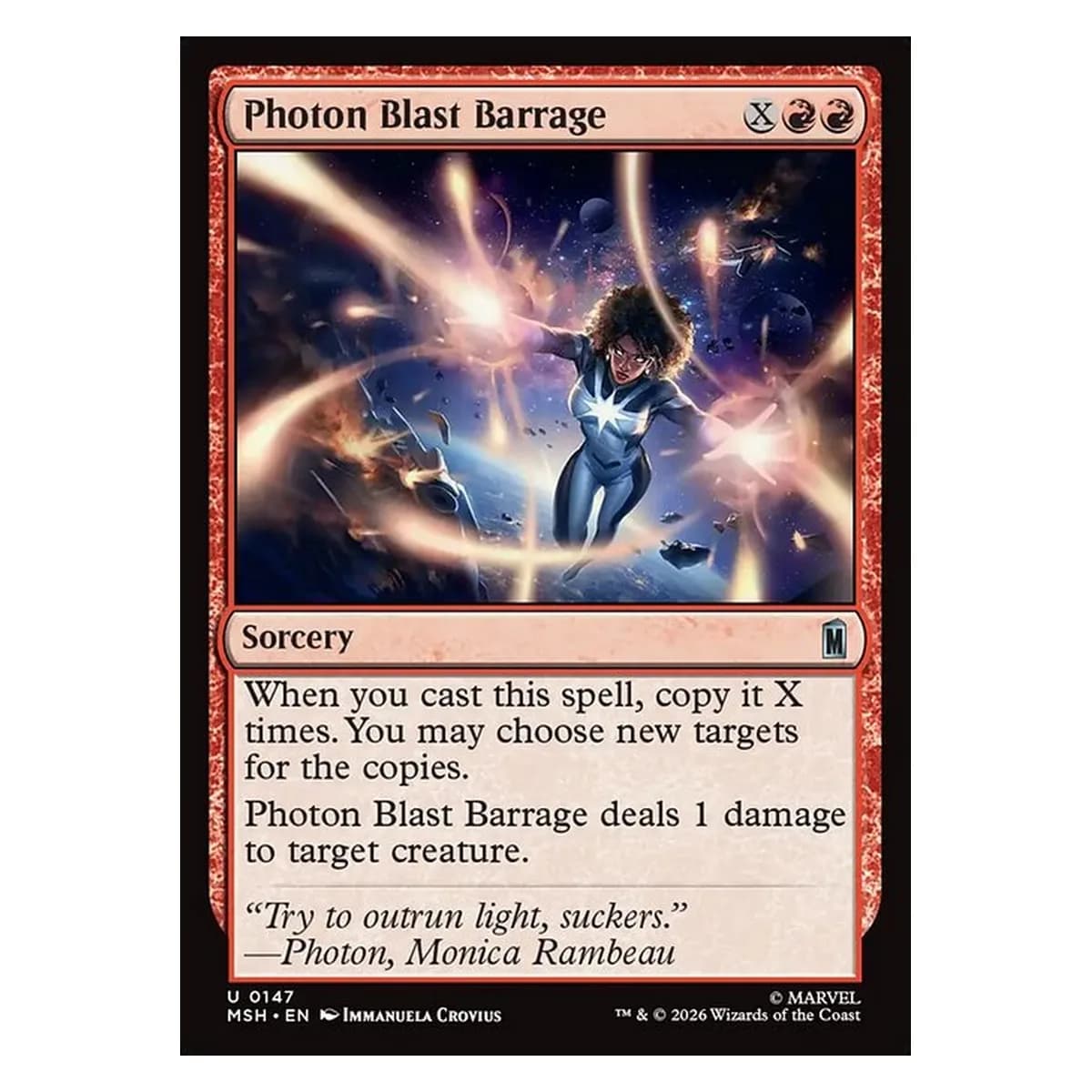 Photon Blast Barrage — Foil