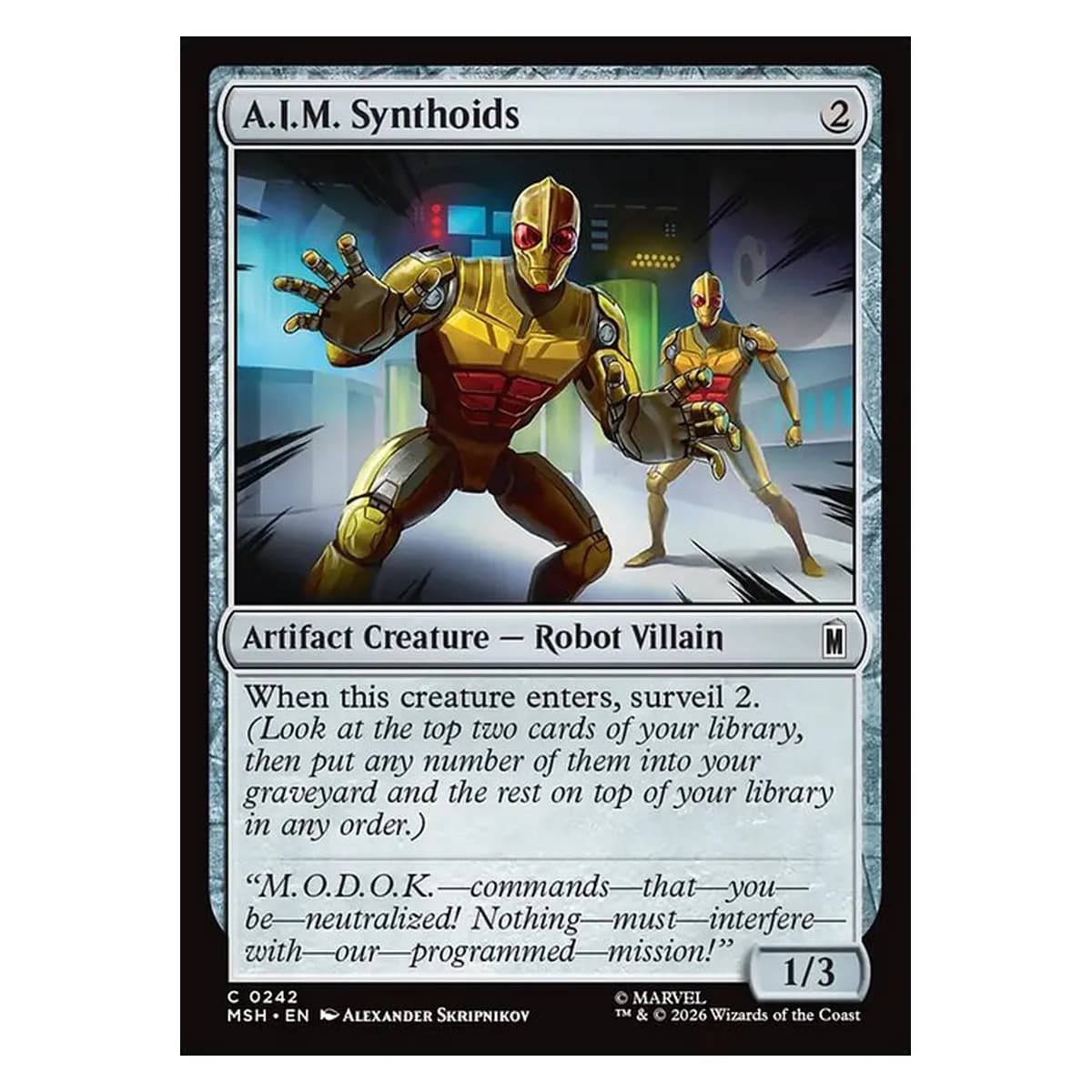 A.I.M. Synthoids