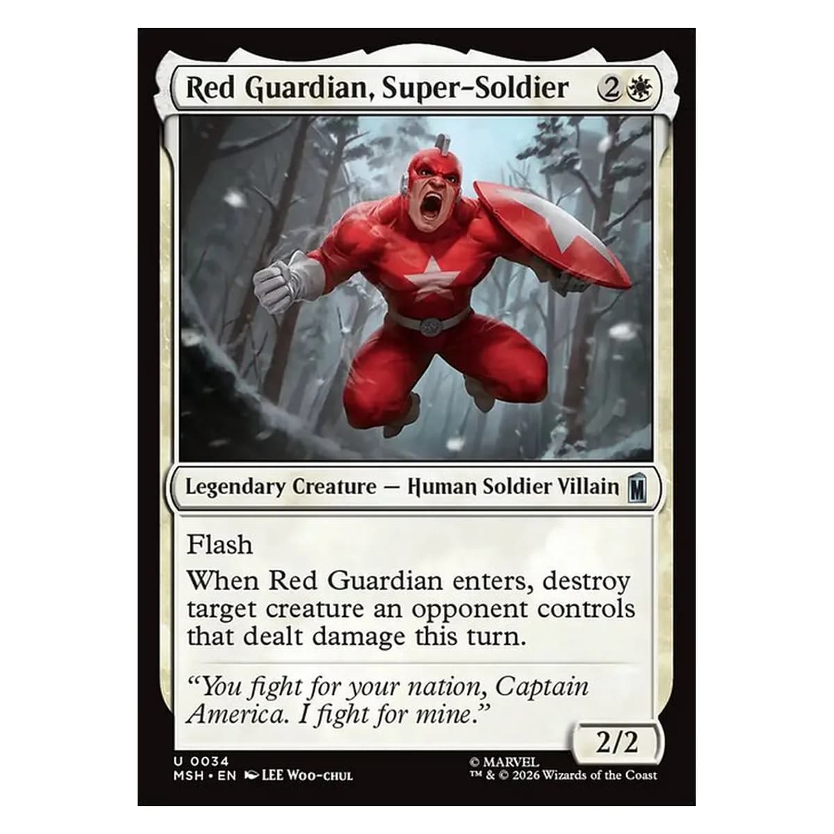 Red Guardian, Super-Soldier