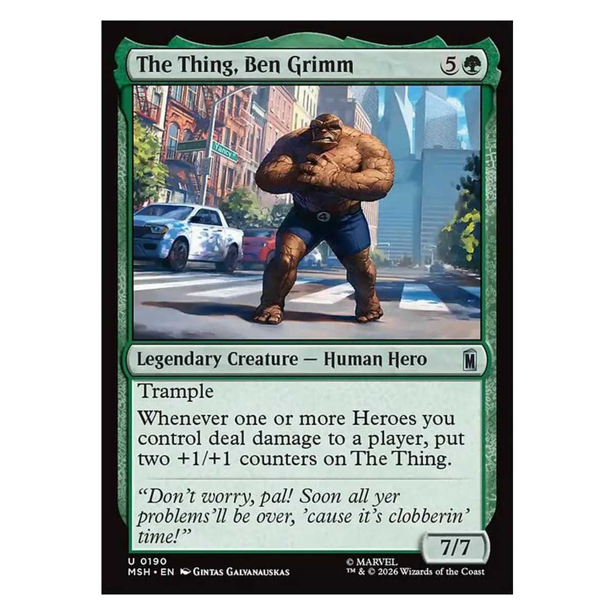The Thing, Ben Grimm