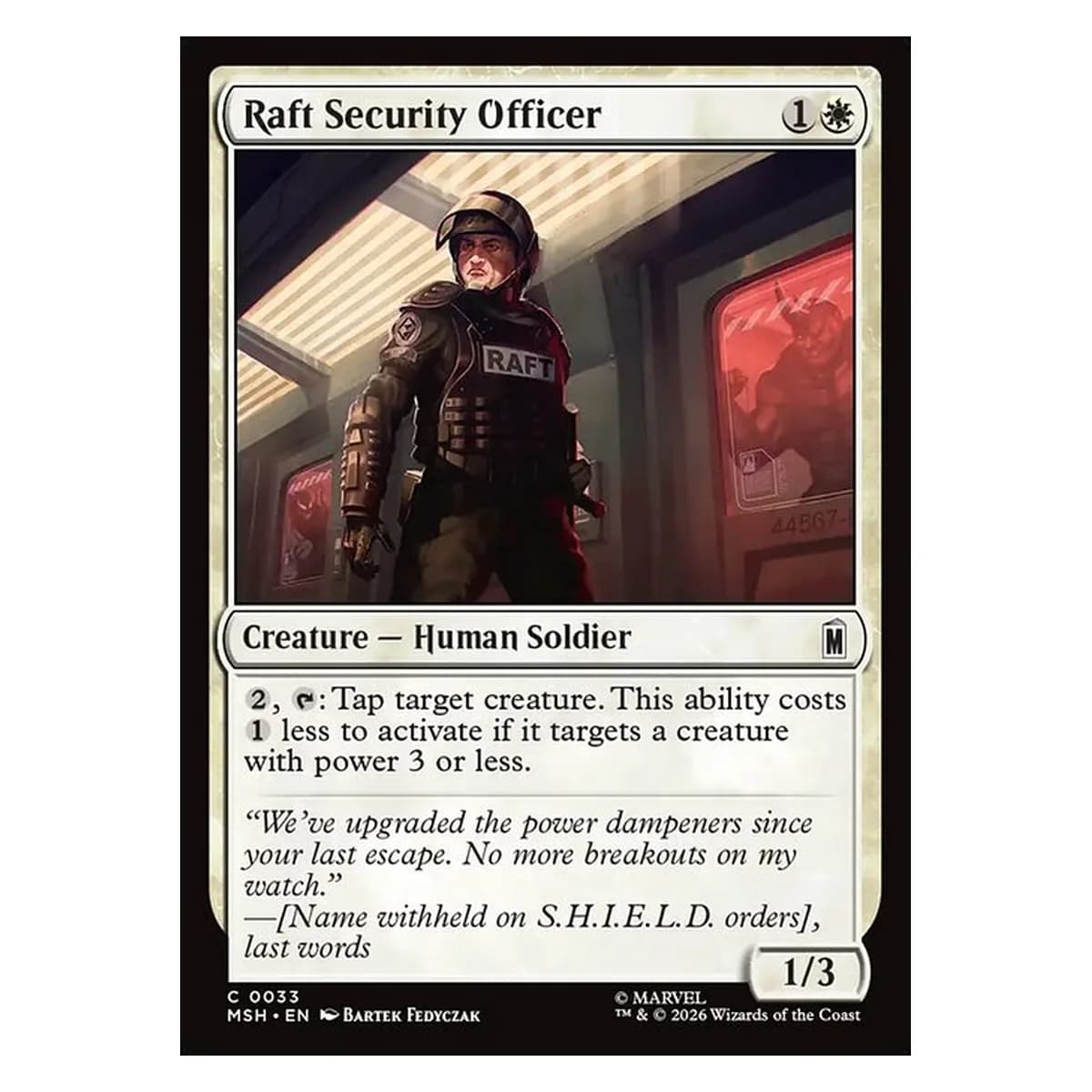Raft Security Officer