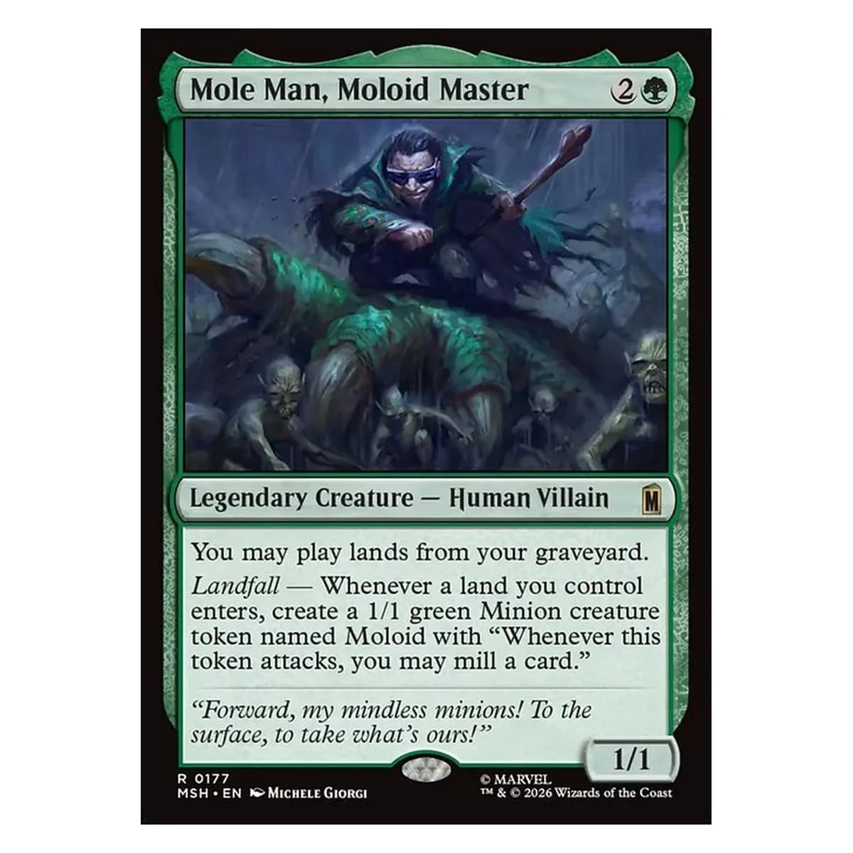 Mole Man, Moloid Master
