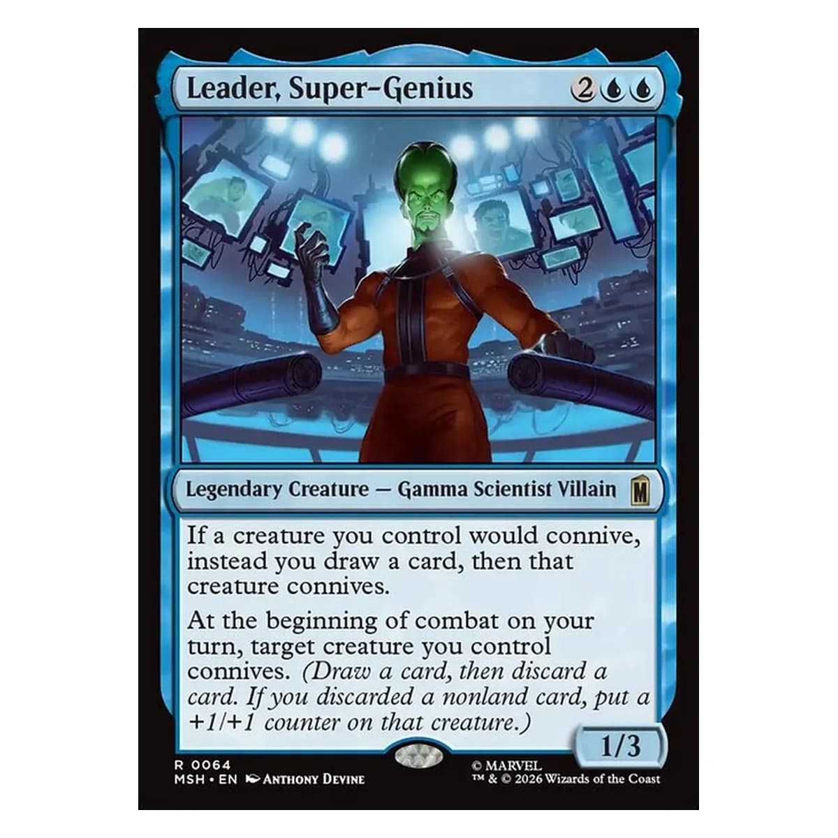 Leader, Super-Genius