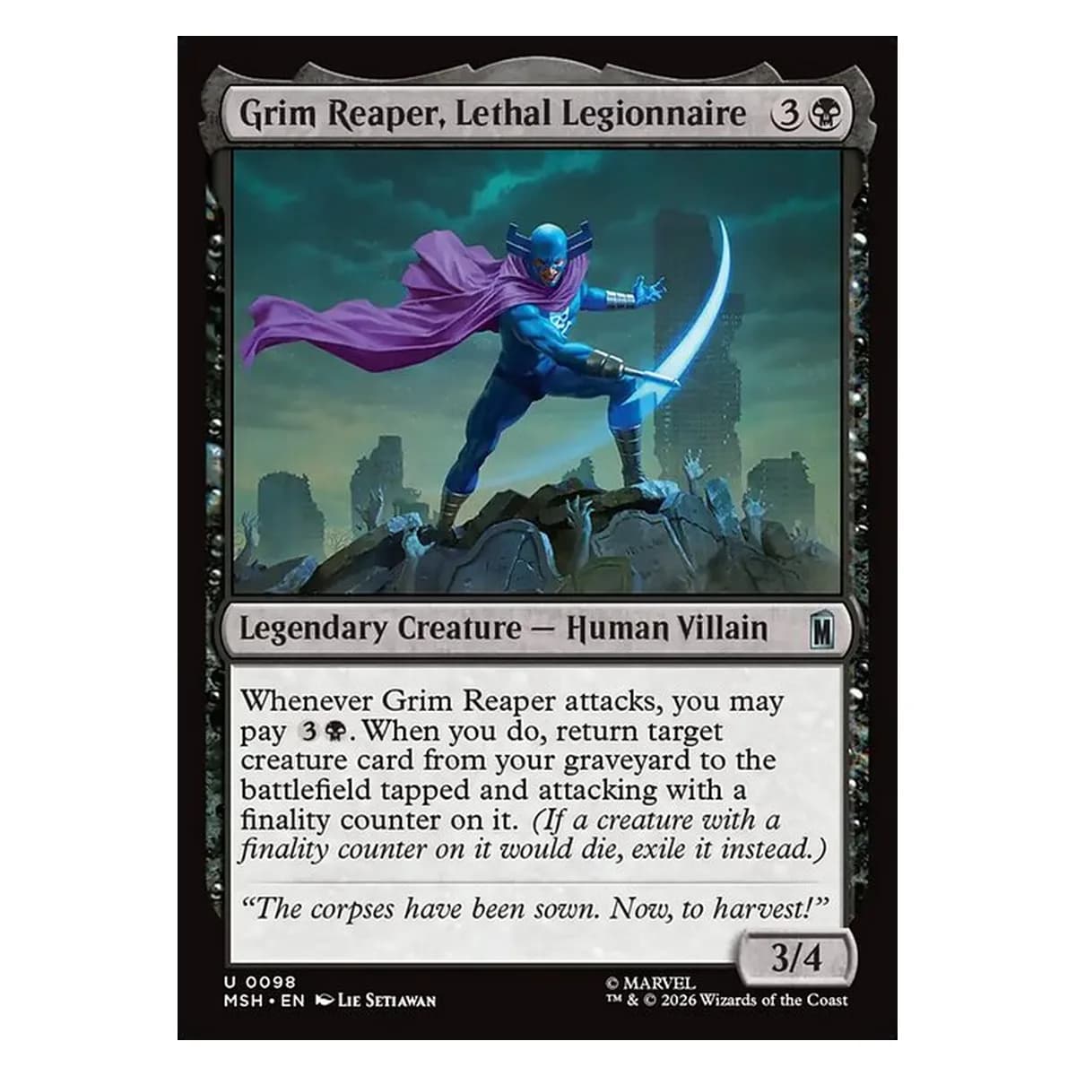Grim Reaper, Lethal Legionnaire