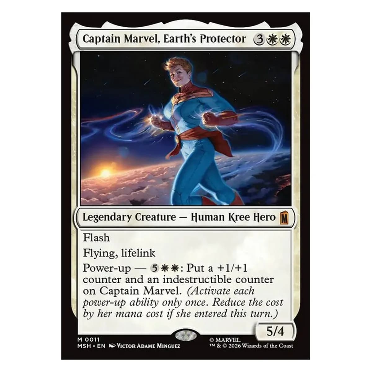 Captain Marvel, Earth's Protector