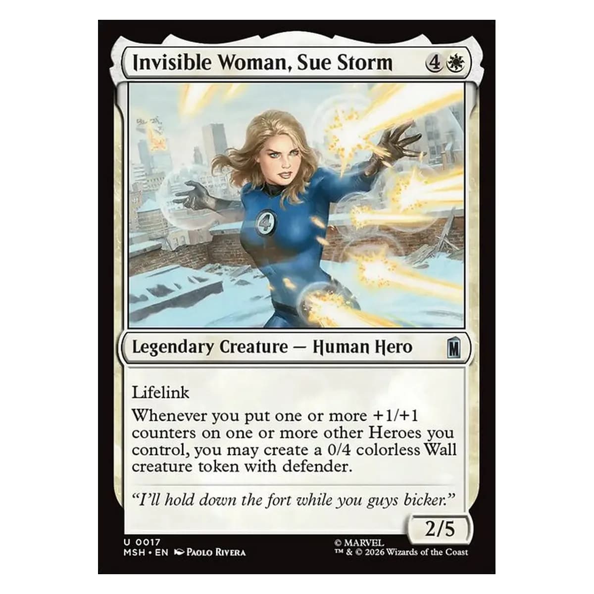 Invisible Woman, Sue Storm