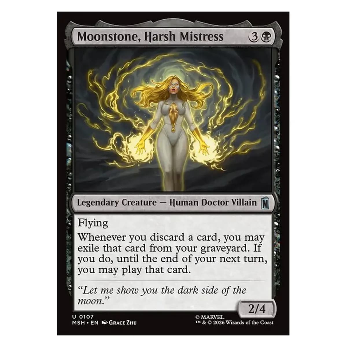 Moonstone, Harsh Mistress