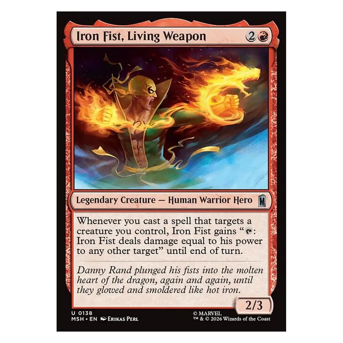 Iron Fist, Living Weapon