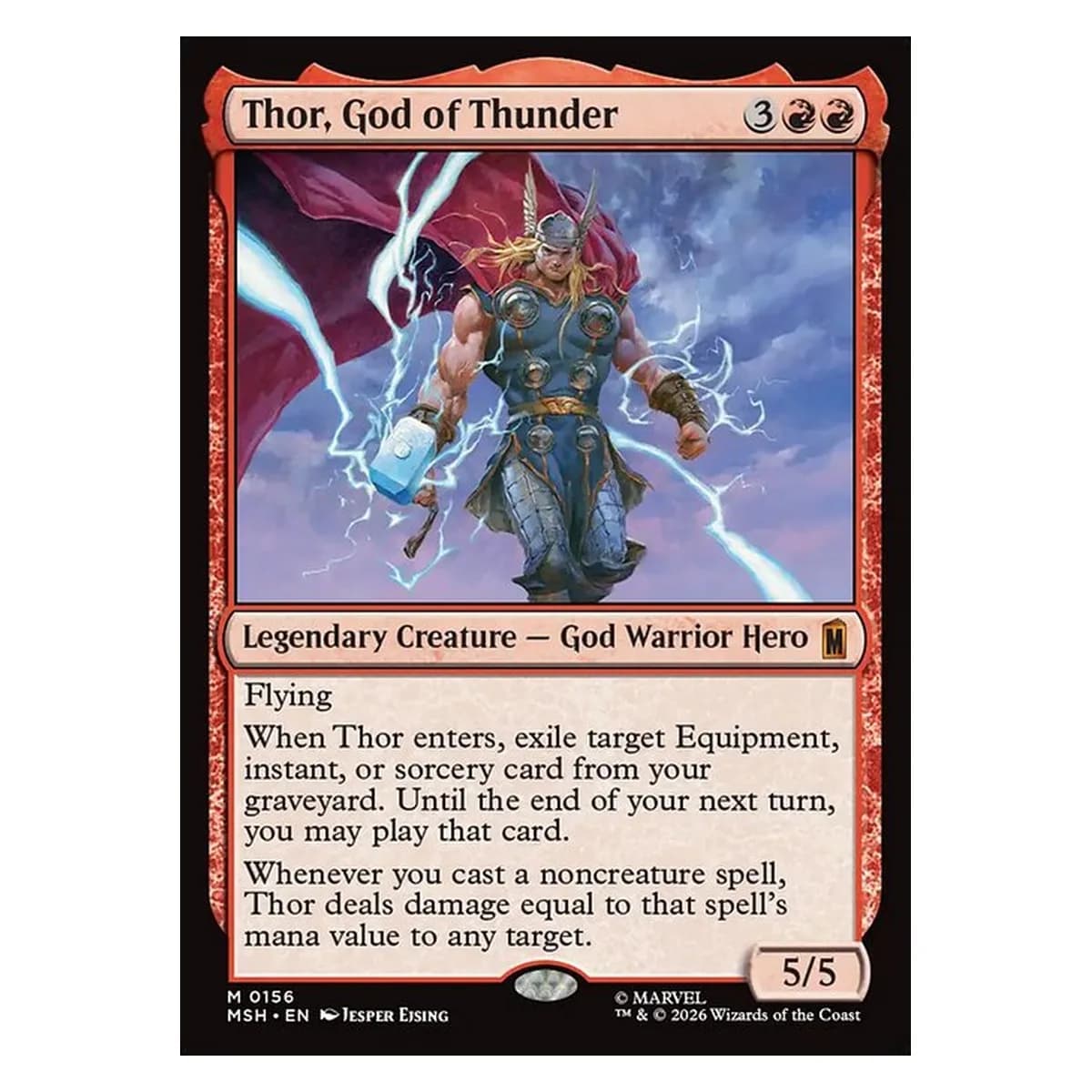 Thor, God of Thunder