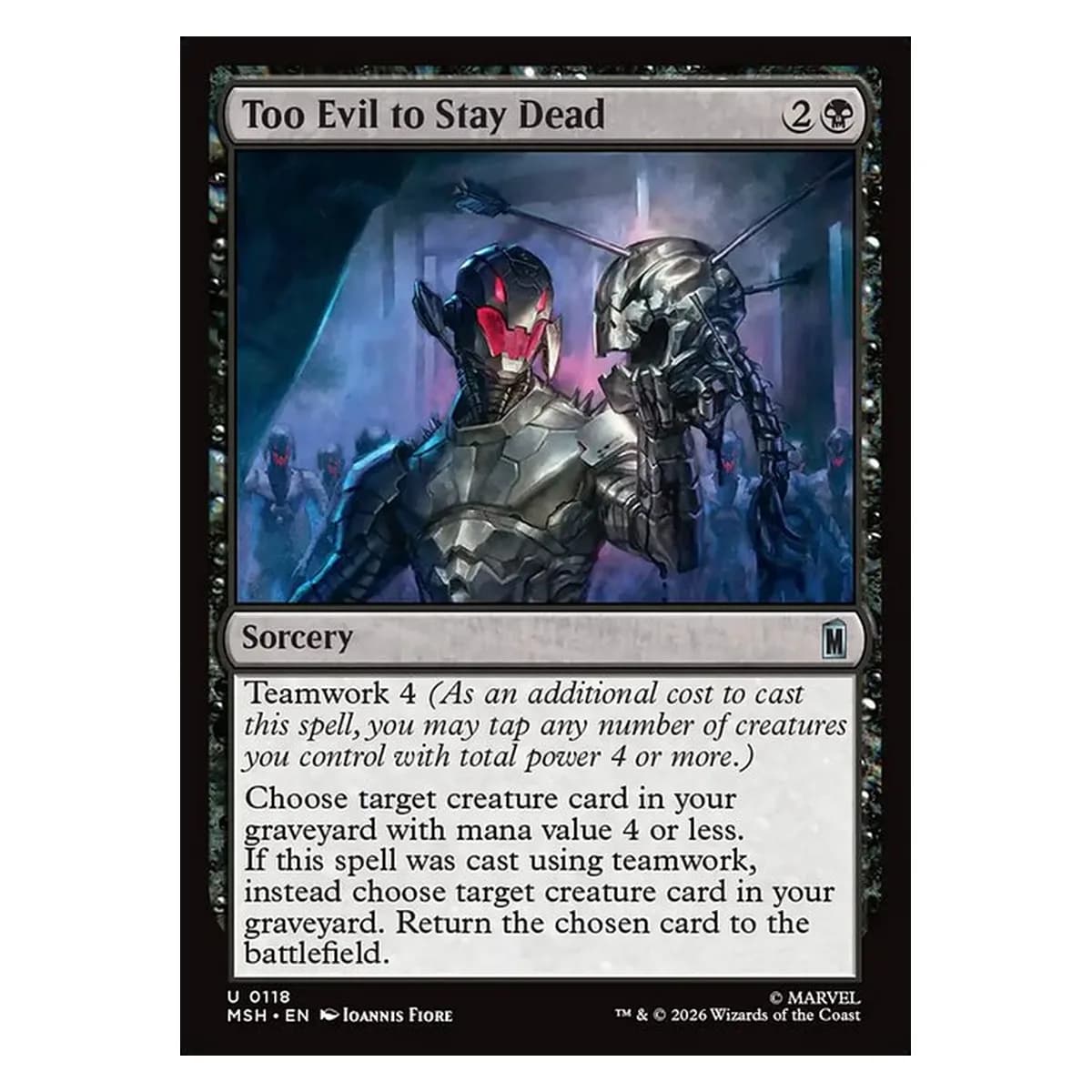 Too Evil to Stay Dead