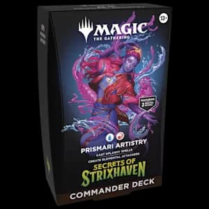 Magic the Gathering Secrets of Strixhaven Commander Decks Prismari Artistry