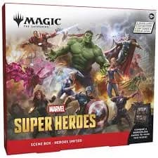 Magic the Gathering Marvel Super Heroes Scene Box Heroes United