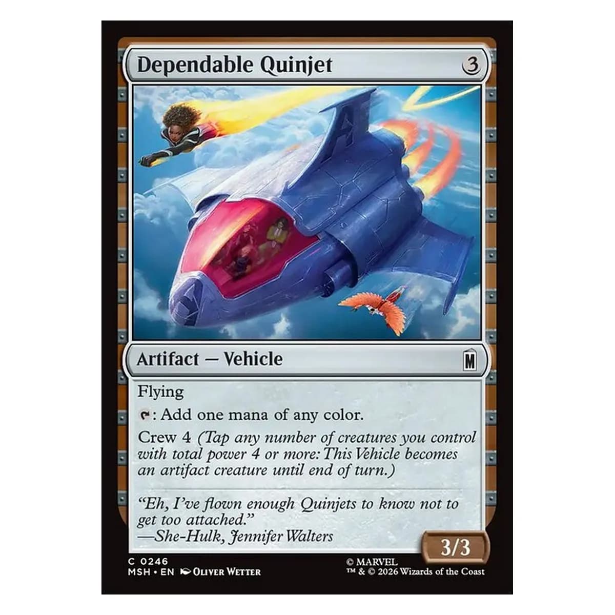 Dependable Quinjet