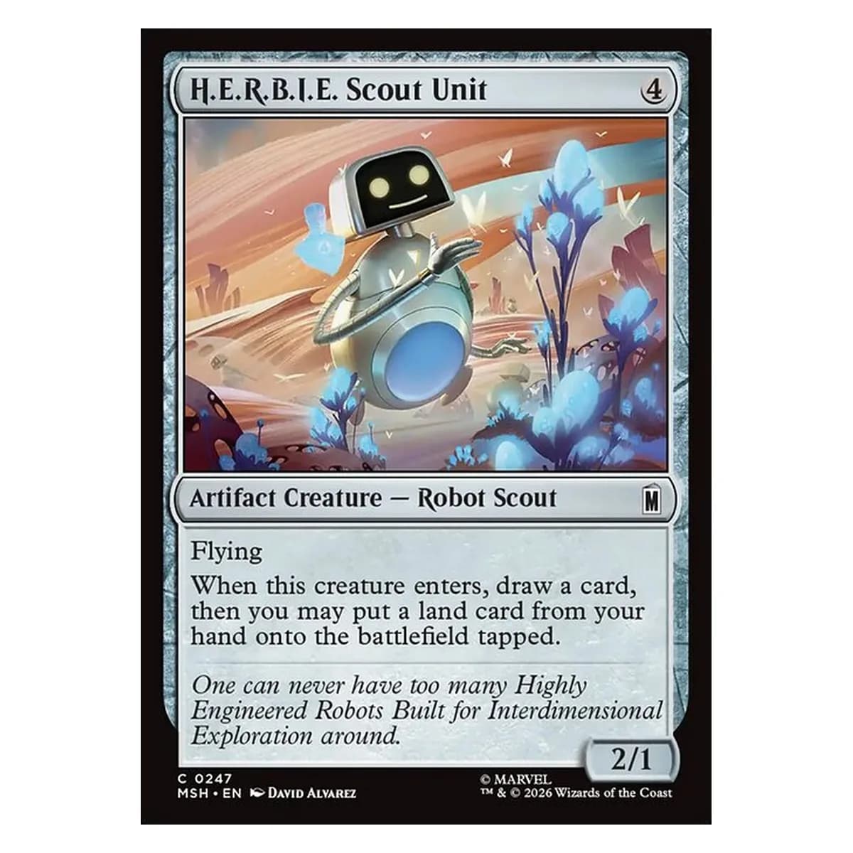 H.E.R.B.I.E. Scout Unit