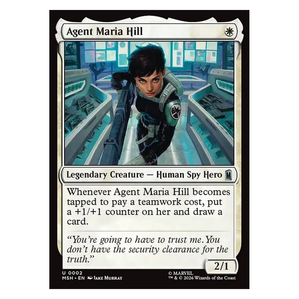 Agent Maria Hill