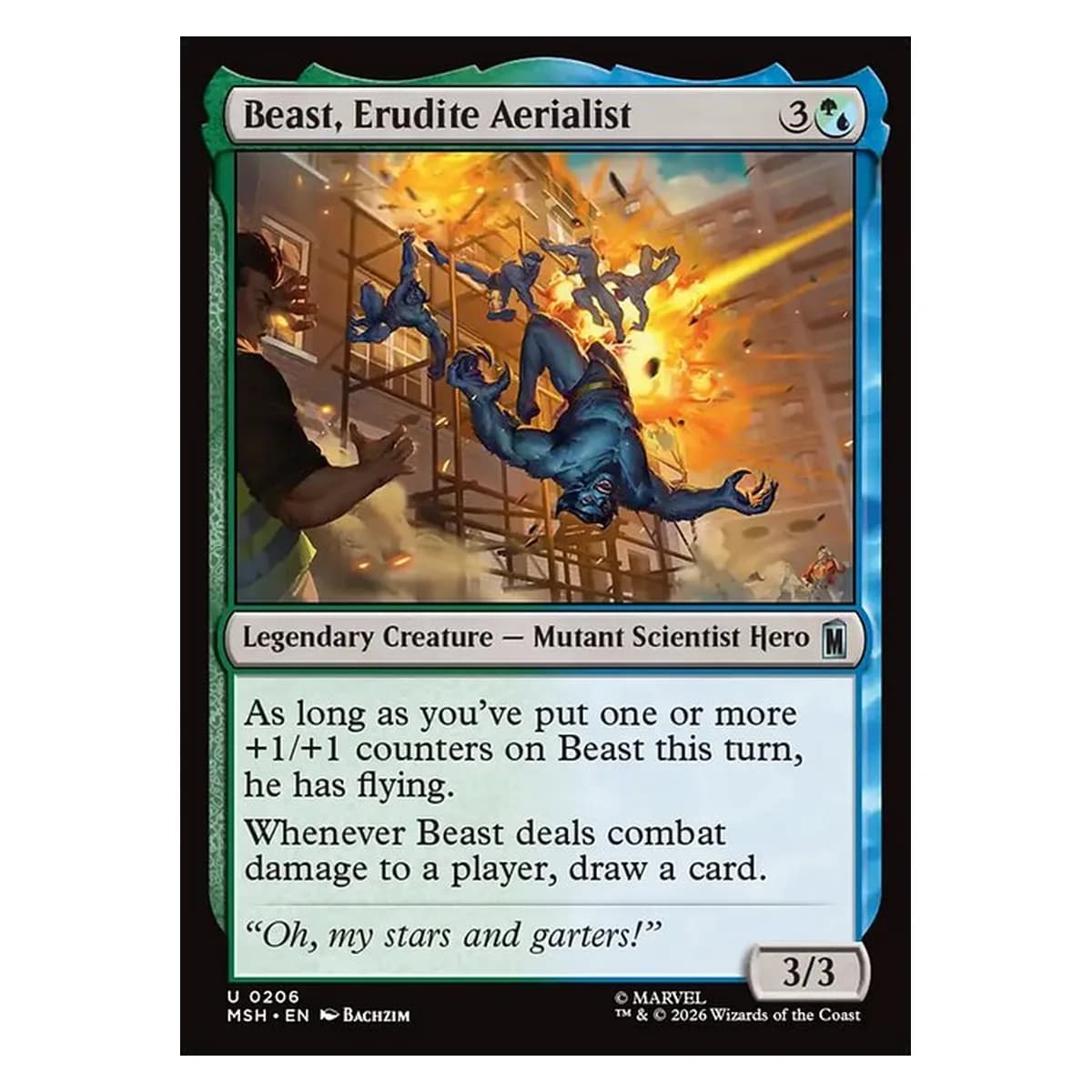 Beast, Erudite Aerialist