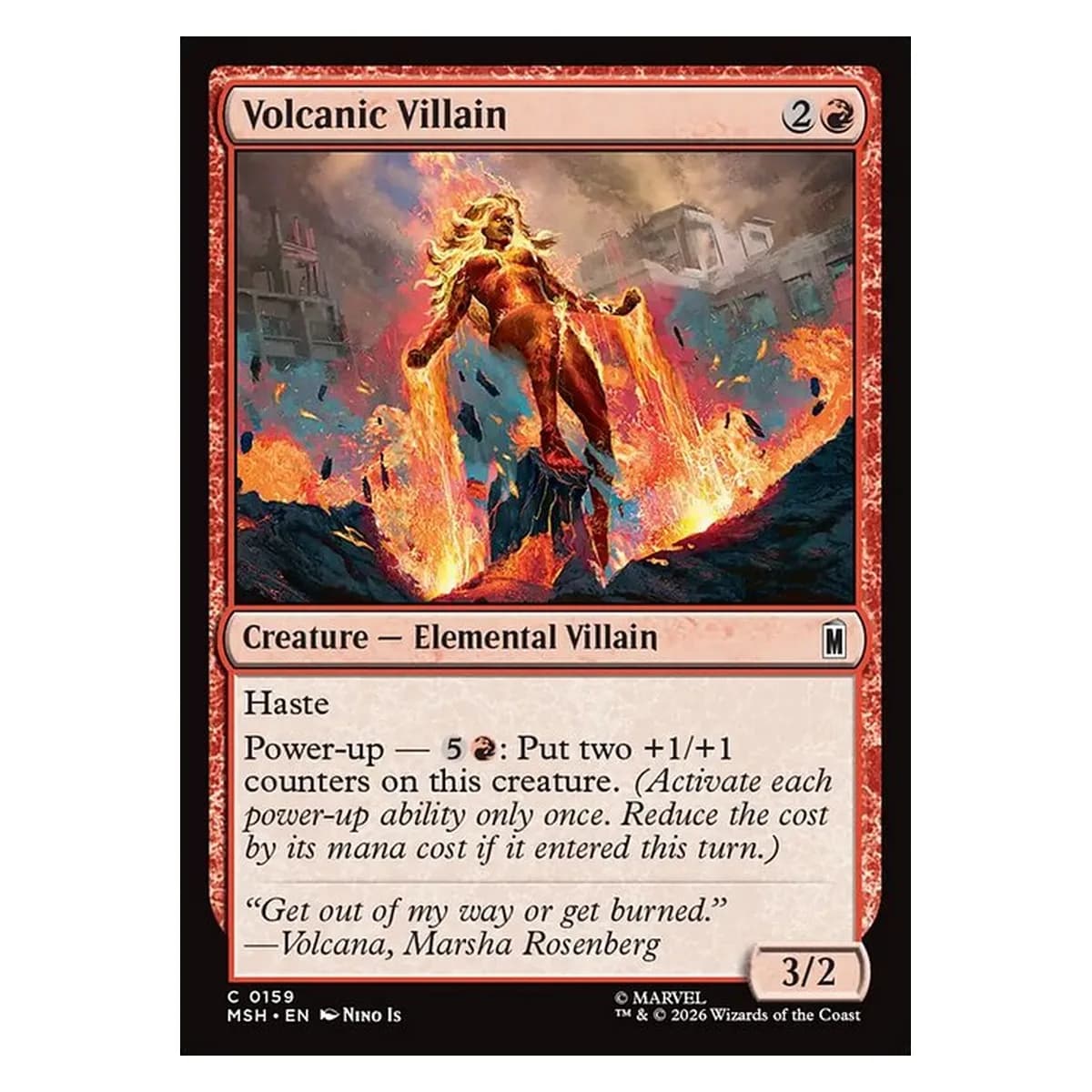 Volcanic Villain