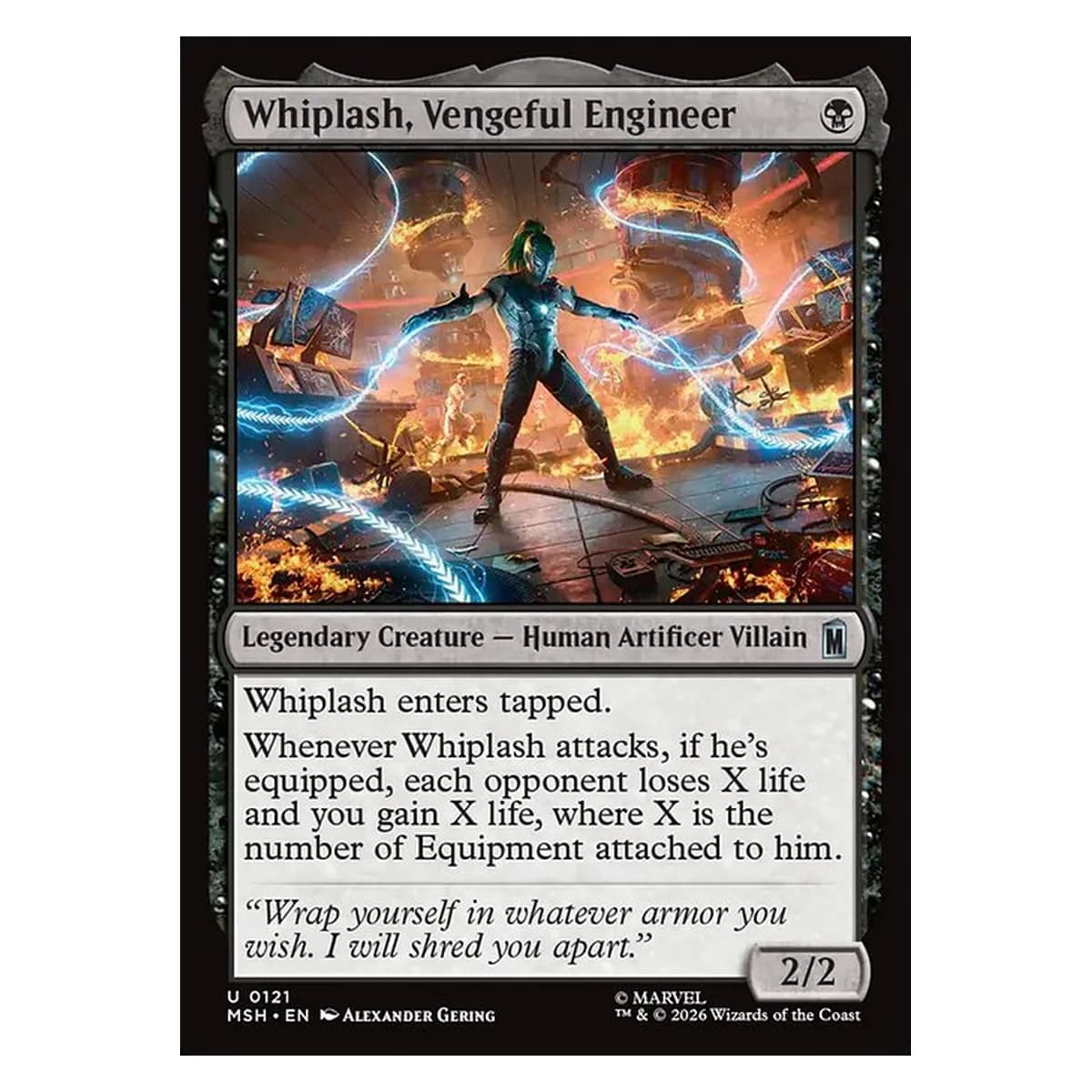 Whiplash, Vengeful Engineer