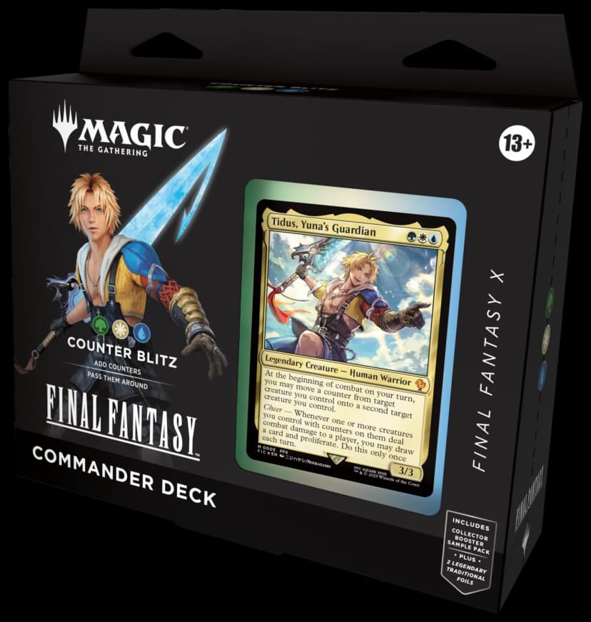 Magic the Gathering Final Fantasy Commander Deck Counter Blitz