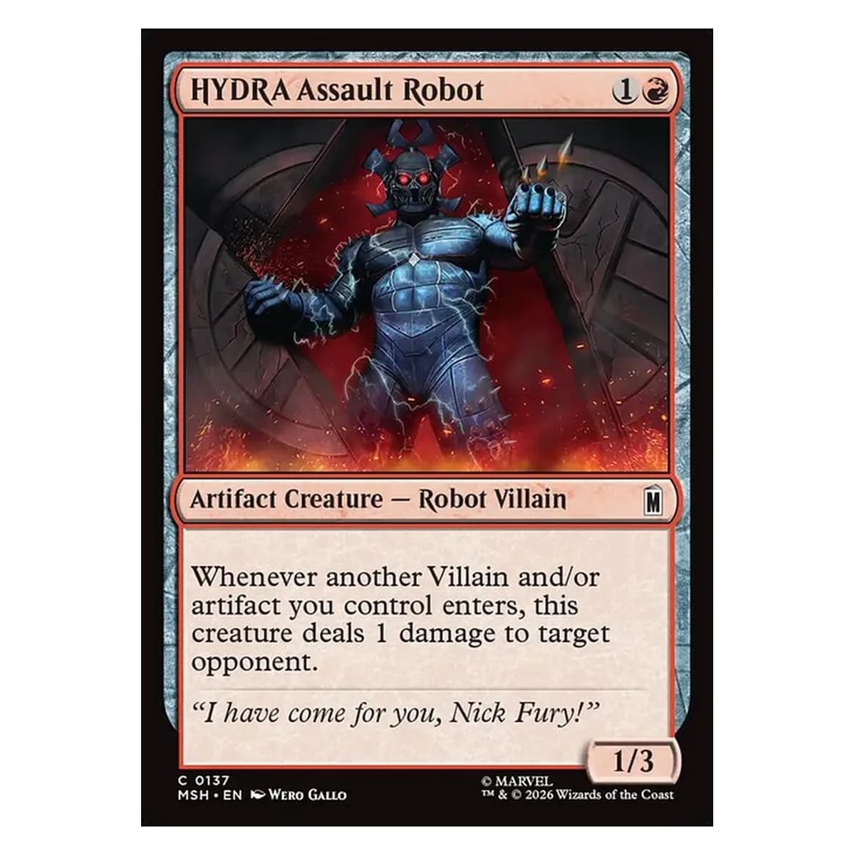 HYDRA Assault Robot