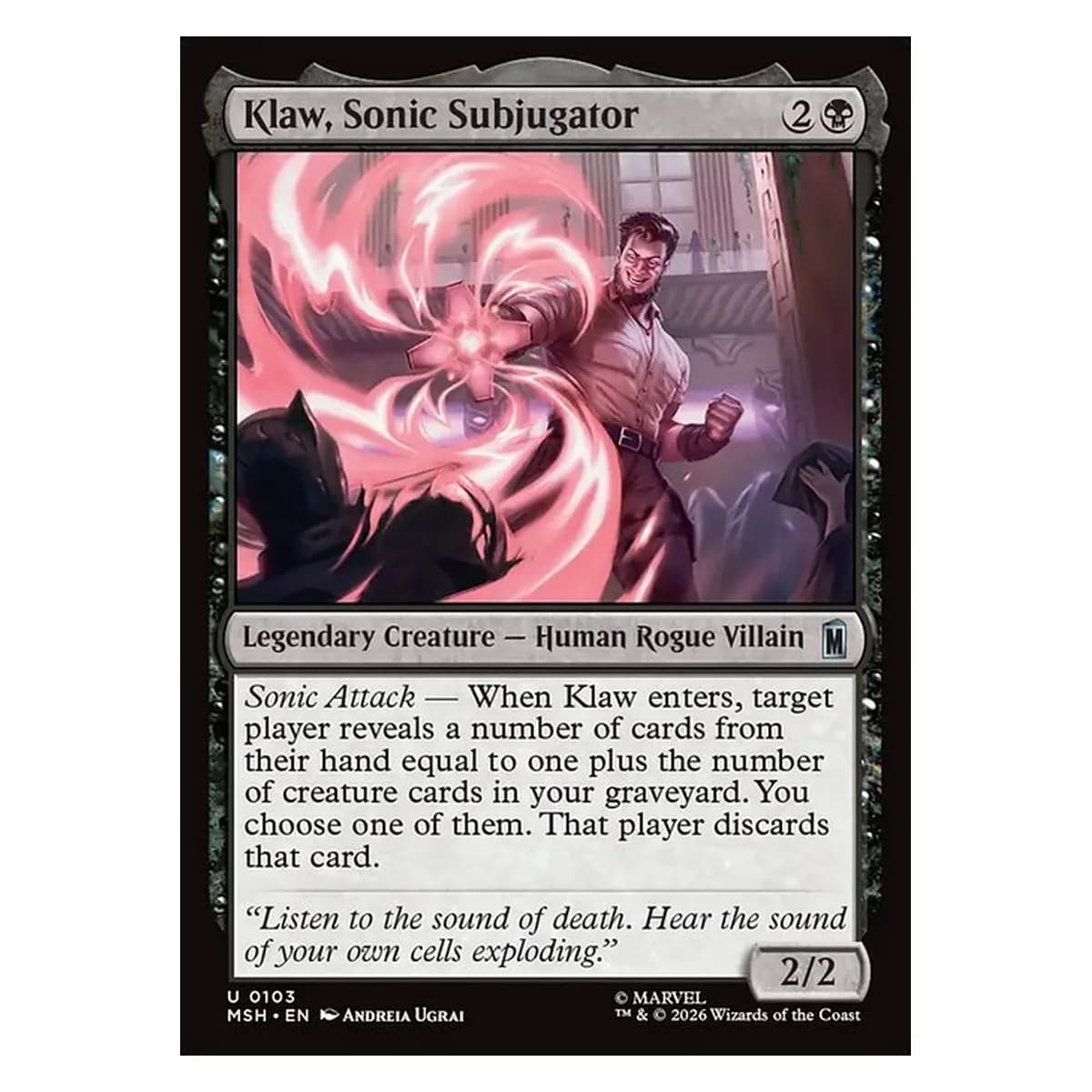Klaw, Sonic Subjugator