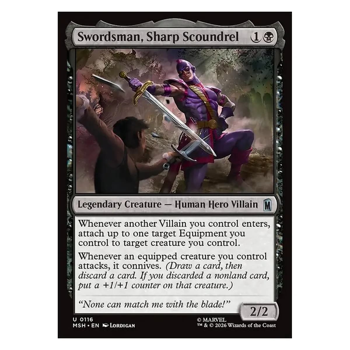Swordsman, Sharp Scoundrel