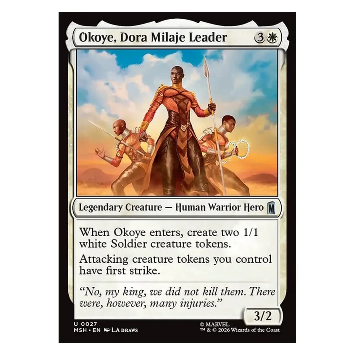 Okoye, Dora Milaje Leader