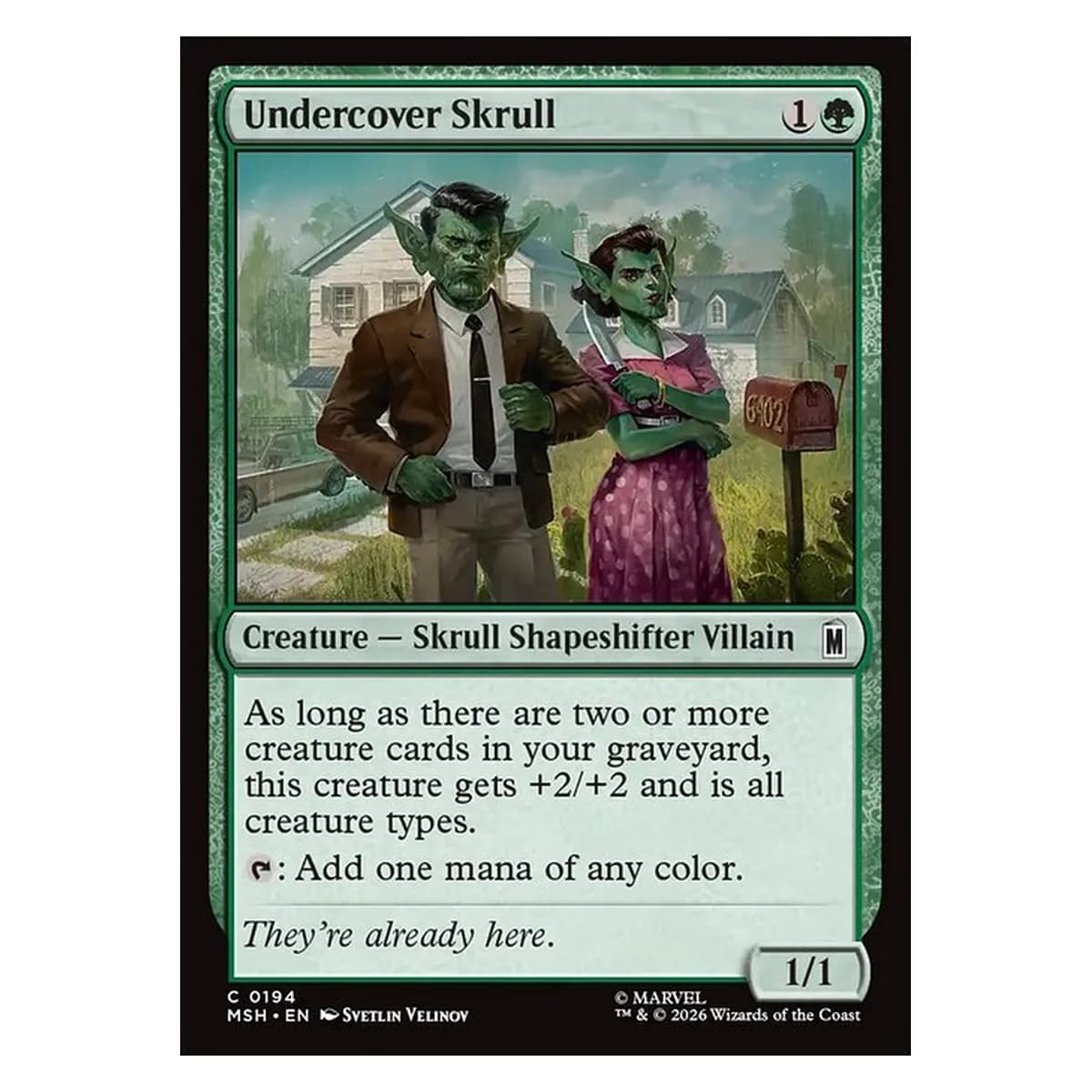 Undercover Skrull